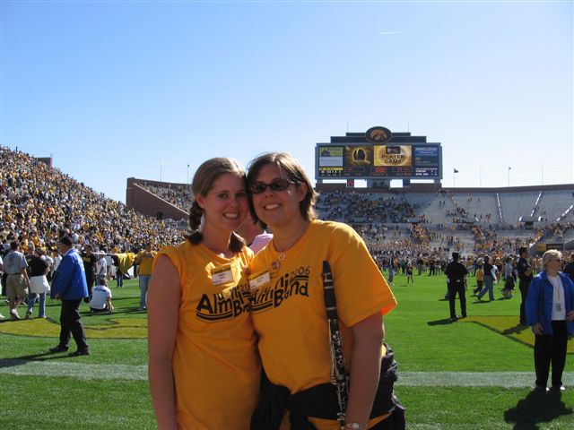 Jess and Jo after the game